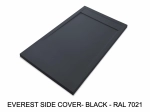 Channel shower tray, top of the range, 65 to 210 x 65 to 100 cm wide, PN24 non-slip solid resin, 10 colours, 5-year guarantee, free fast delivery
